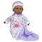 JC Toys La Baby African American Baby Doll |Washable 11 Inch Soft Body Doll with Pink Outfit, Blanket and Pacifier|For Children 12 Months and Older